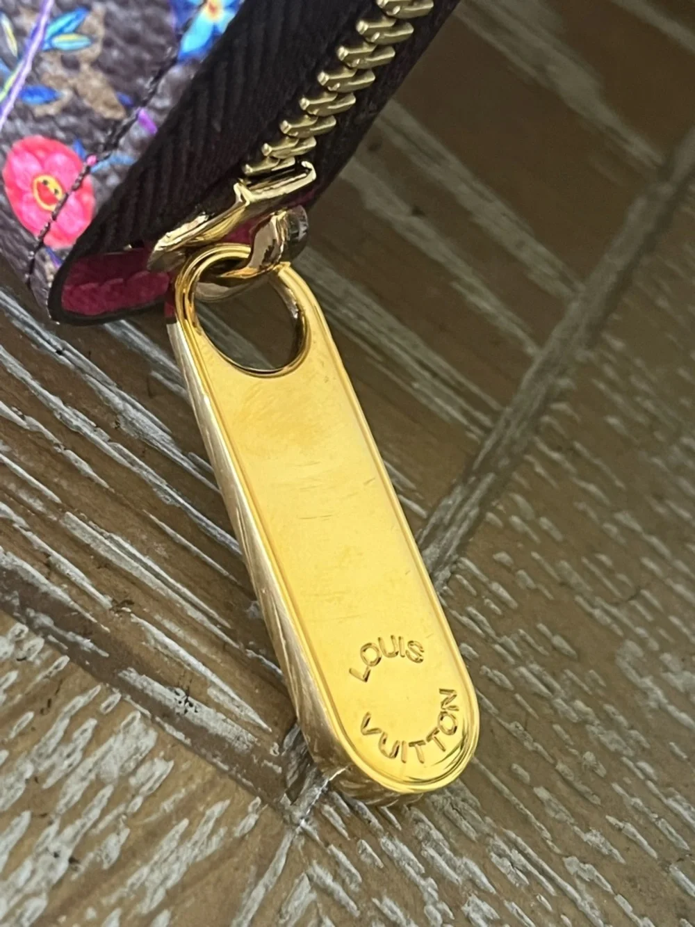 Louis Vuitton TM X LV Flowers Zippy Wallet - Picture 9 of 12